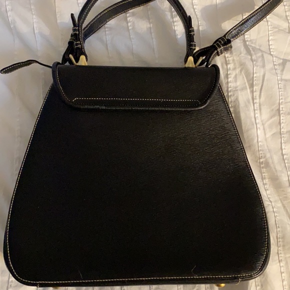 Barry Kieselstein-Cord black handbag with shoulder strap. - Picture 5 of 8